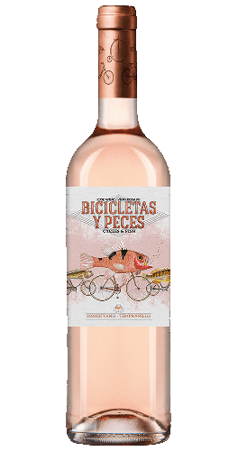 Bicicletas y peces Rosado